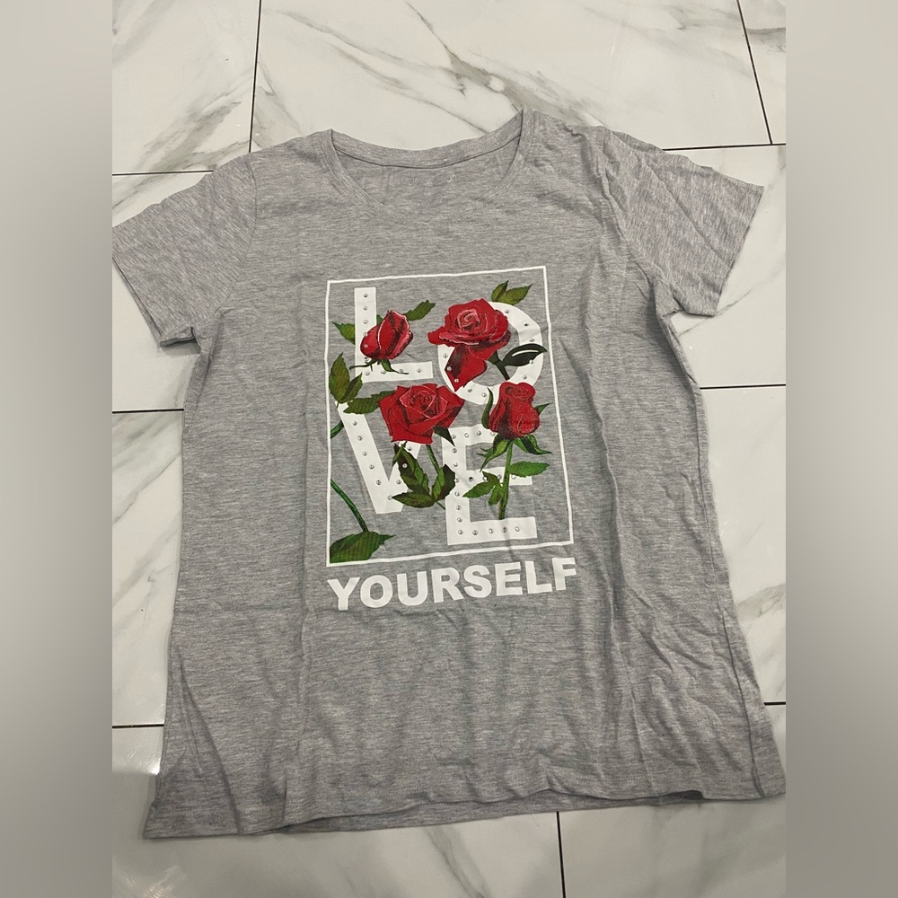 Luscious cream women t shirt size 2x